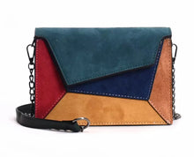 Load image into Gallery viewer, Women&#39;s Patchwork Leather Purse
